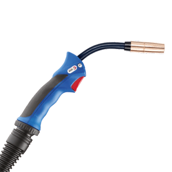 Горелка для полуавтоматичской сварки Abicor Binzel RF 36 LC с возд. охл., длиной 3м и евро-разъемом 
