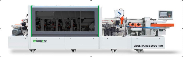Станок для облицовывания кромок мебельных деталей WoodTec EdgeMatic 500SС PRO

