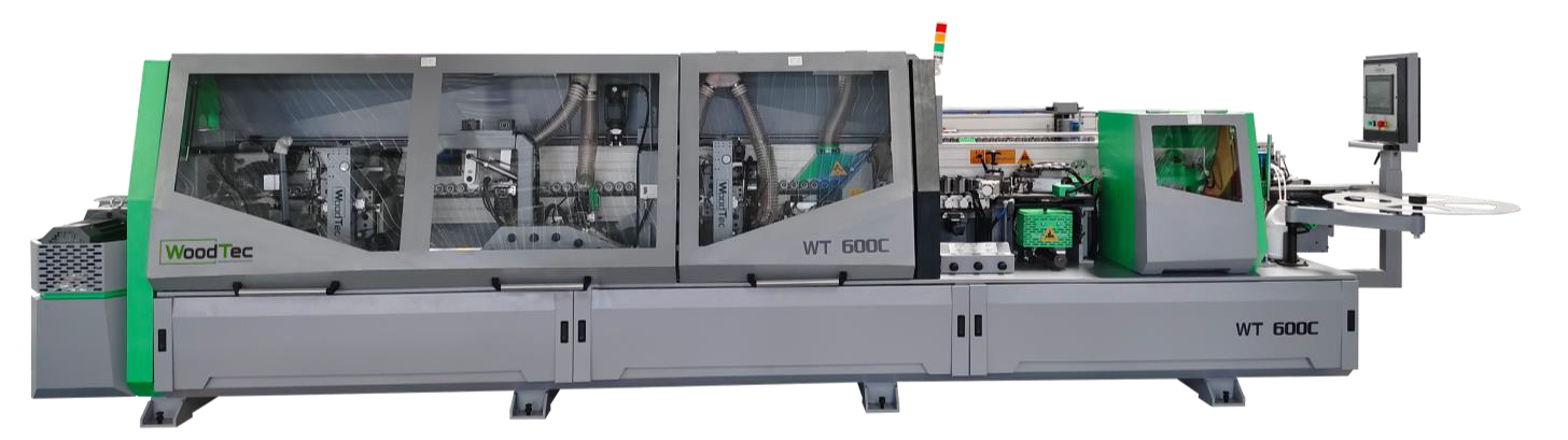 Станок для облицовывания кромок мебельных деталей WOODTEC WT-600С
