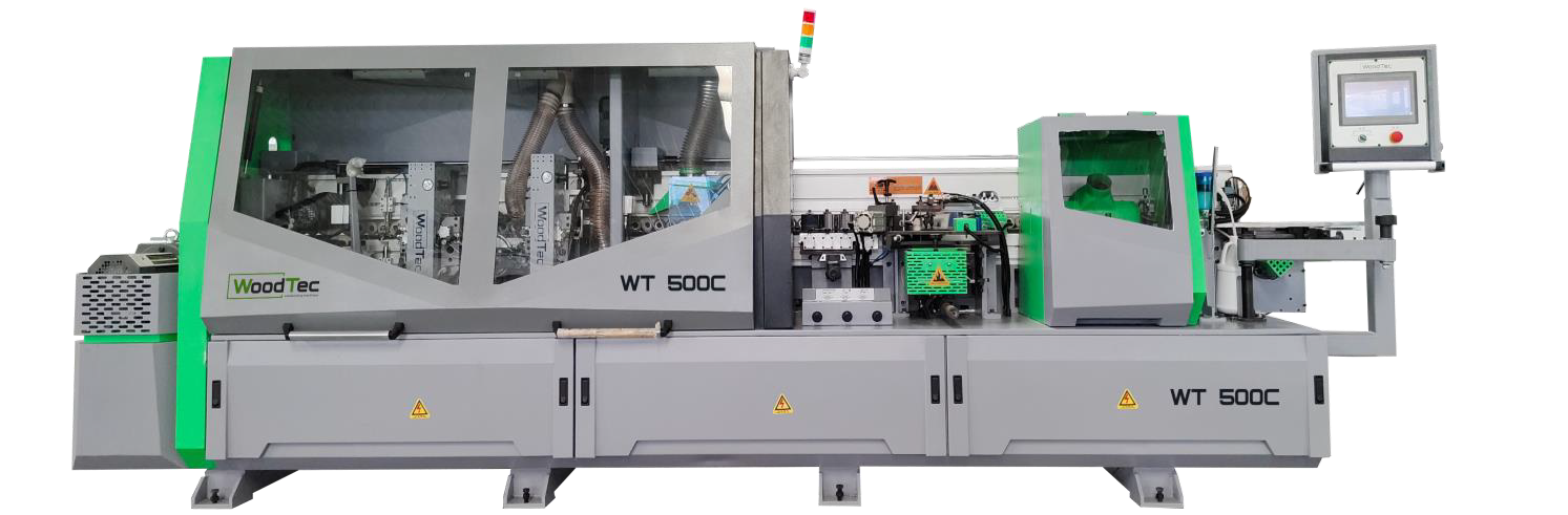 Станок для облицовывания кромок мебельных деталей WOODTEC WT-500С
