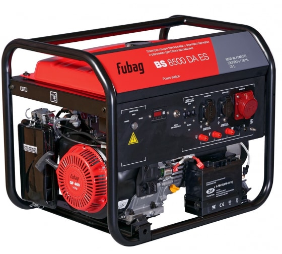 Бензиновая электростанция Fubag BS 8500 DA ES 838254
