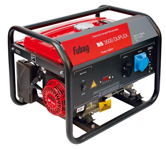 Бензогенератор FUBAG BS 3500 Duplex 838270
