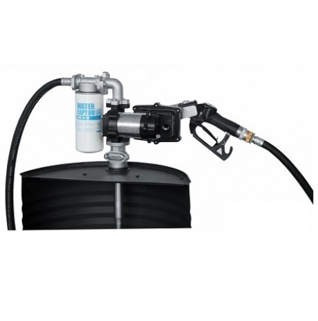 Насос для бензина с мех. пистолетом Piusi Drum EX50 12V DC
