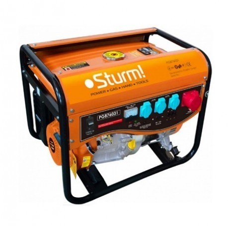 Бензогенератор STURM PG876031

