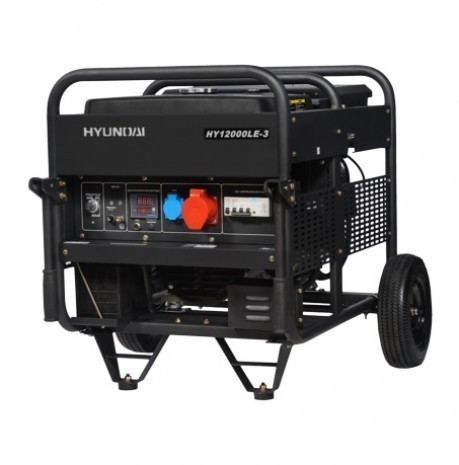 Бензиновый генератор Hyundai HY 12000LE-3
