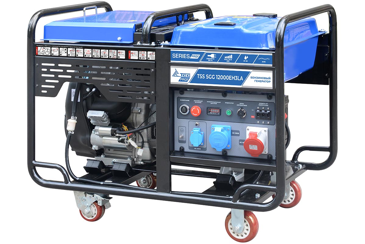 Бензогенератор TSS SGG 12000EH3LA с АВР
