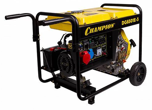 Генератор бензиновый сварочный CHAMPION DG6501E-3
